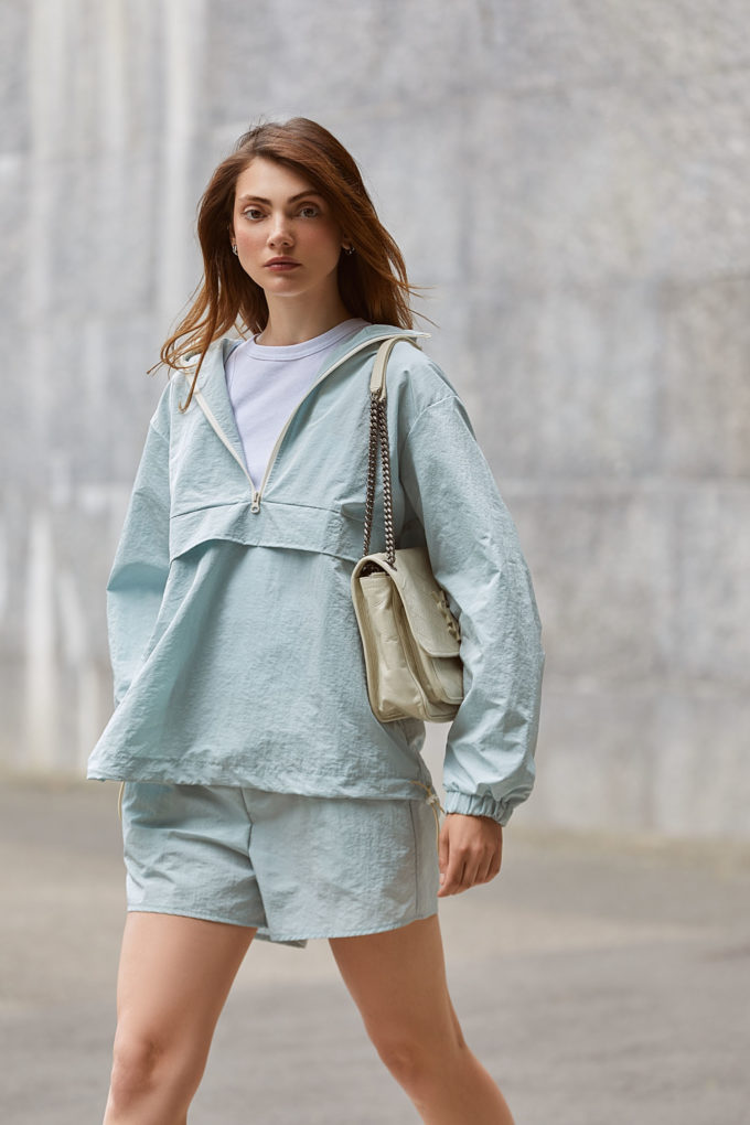 Анорак оверсайз блакитний - THE LACE фото 237607